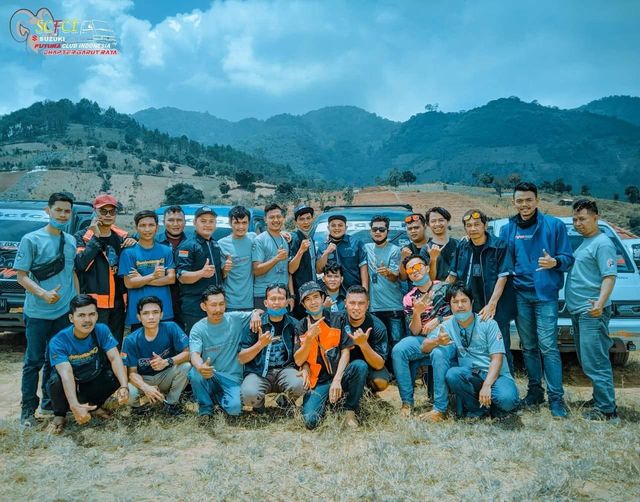 Suzuki Carry Futura Club Indonesia Chapter Garut Milangkala ke-3 Tahun di Sirkuit Gunung Buleud